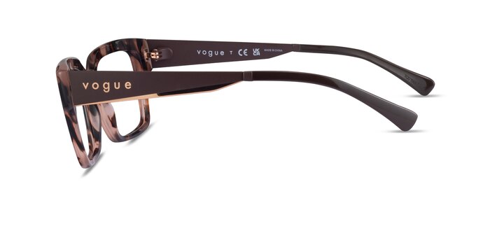 Vogue Eyewear VO5559 Rose Tortoise Acetate Eyeglass Frames from EyeBuyDirect
