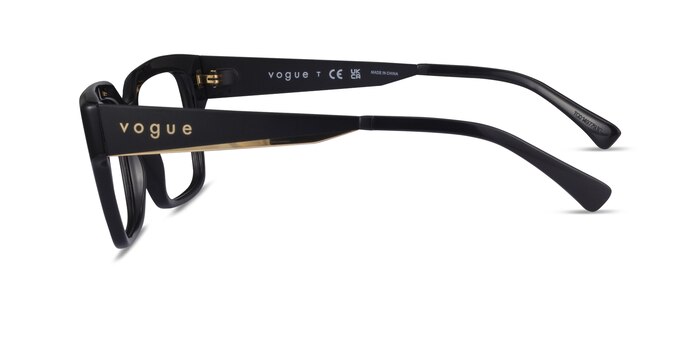 Vogue Eyewear VO5559 Shiny Black Acetate Eyeglass Frames from EyeBuyDirect