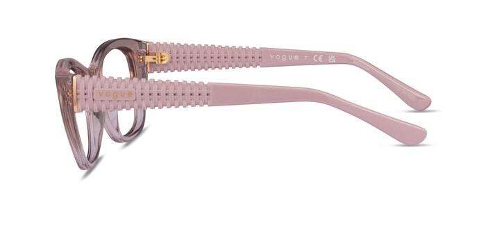 Vogue Eyewear VO5569 Clear Pink Plastique Montures de lunettes de vue d'EyeBuyDirect