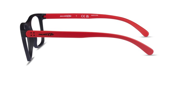 ARNETTE Akaw Matte Black Plastique Montures de lunettes de vue d'EyeBuyDirect