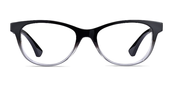 Oakley Plungeline TM Black Plastic Eyeglass Frames from EyeBuyDirect
