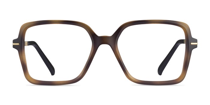 Oakley Sharp Line Matte Tortoise Plastique Montures de lunettes de vue d'EyeBuyDirect