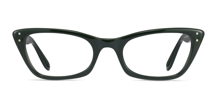 Ray-Ban RB5499 Lady Burbank Green Acetate Eyeglass Frames from EyeBuyDirect