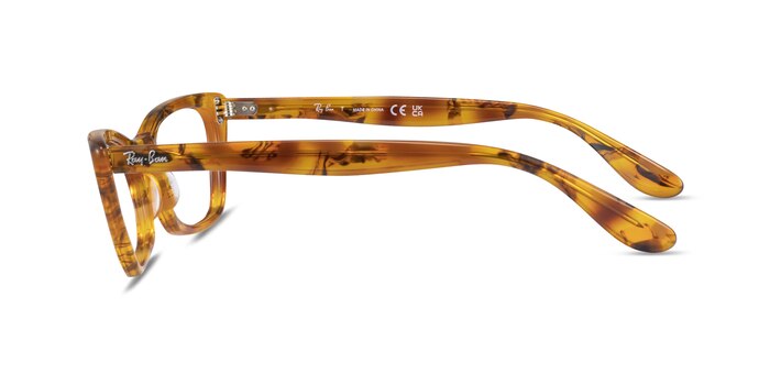 Ray-Ban RB5499 Lady Burbank Amber Tortoise Acetate Eyeglass Frames from EyeBuyDirect