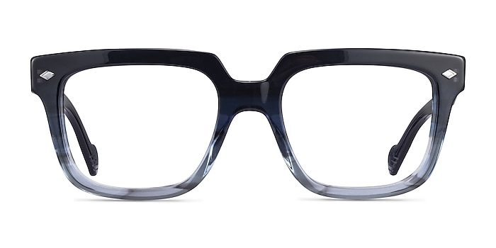 Vogue Eyewear VO5403 Shiny Clear Blue Acetate Eyeglass Frames from EyeBuyDirect