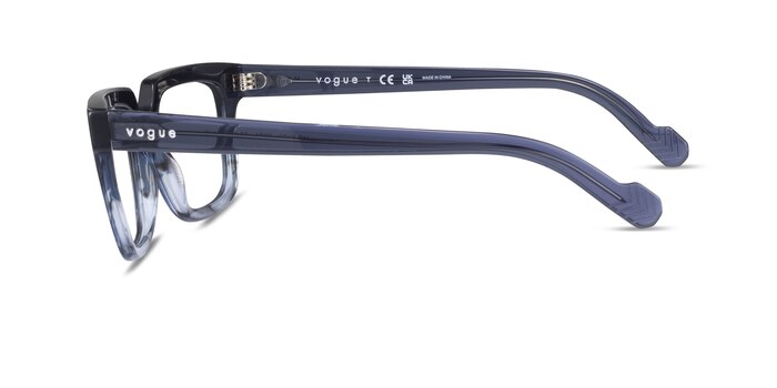 Vogue Eyewear VO5403 Shiny Clear Blue Acétate Montures de lunettes de vue d'EyeBuyDirect