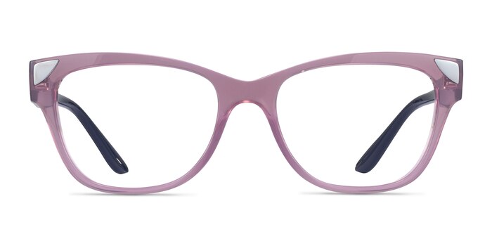 Vogue Eyewear VO5454 Clear Pink Plastique Montures de lunettes de vue d'EyeBuyDirect