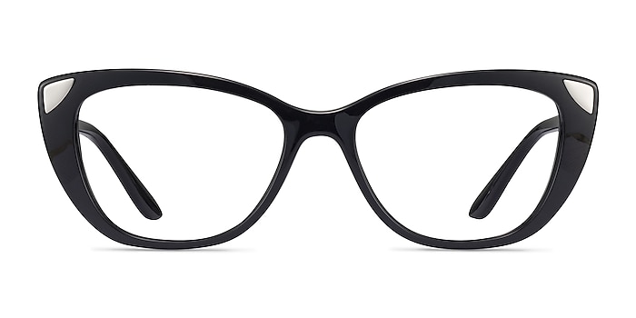 Vogue Eyewear VO5455 Shiny Black Plastic Eyeglass Frames from EyeBuyDirect
