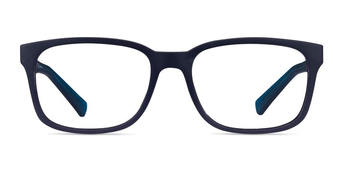 Armani Exchange AX3029 Matte Blue Plastique Montures de lunettes de vue d'EyeBuyDirect
