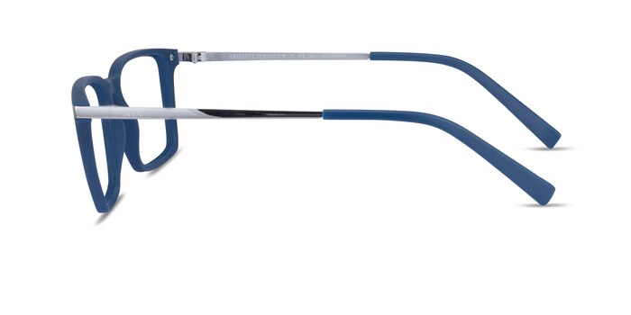 Armani Exchange AX3077 Matte Blue Plastic Eyeglass Frames from EyeBuyDirect