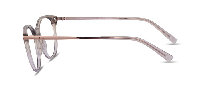 Armani Exchange AX3078 Clear Gray Plastic Eyeglass Frames from EyeBuyDirect