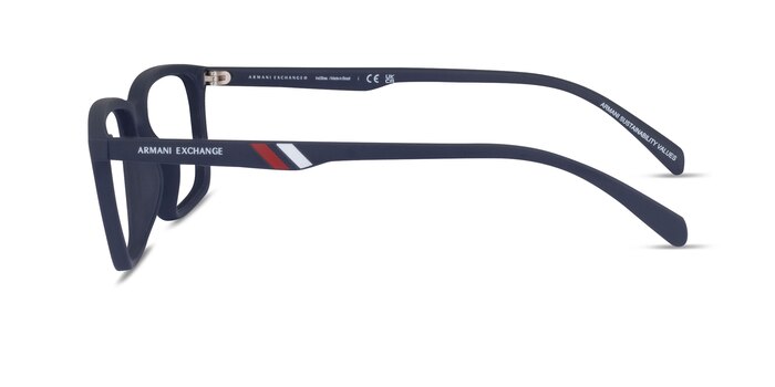 Armani Exchange AX3089U Matte Navy Éco-responsable Montures de lunettes de vue d'EyeBuyDirect