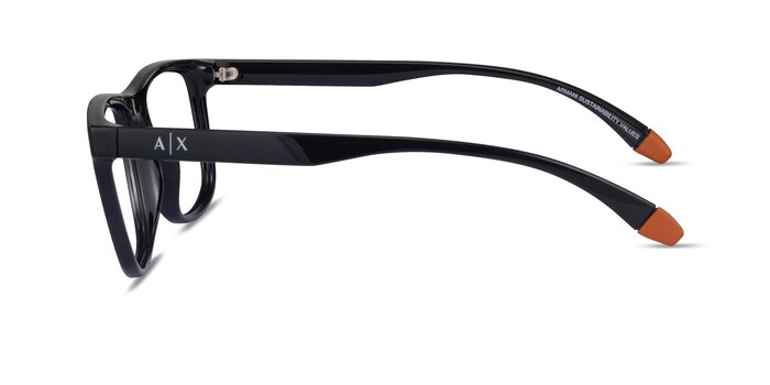 Armani Exchange AX3101U Shiny Black Éco-responsable Montures de lunettes de vue d'EyeBuyDirect