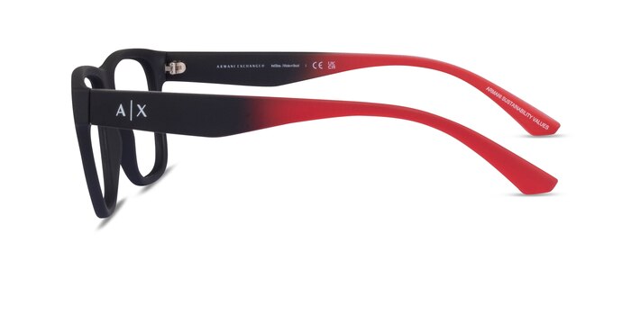 Armani Exchange AX3105 Matte Black Eco-friendly Eyeglass Frames from EyeBuyDirect