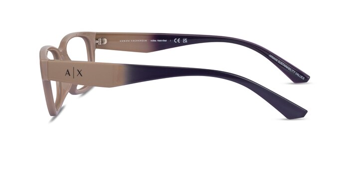 Armani Exchange AX3107U Matte Brown Éco-responsable Montures de lunettes de vue d'EyeBuyDirect