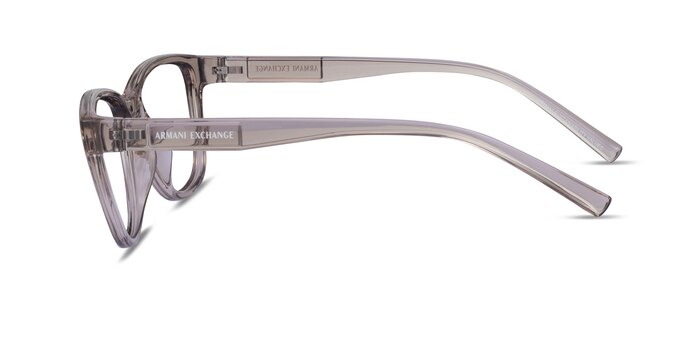 Armani Exchange AX3111U Shiny Transparent Brown Eco-friendly Eyeglass Frames from EyeBuyDirect