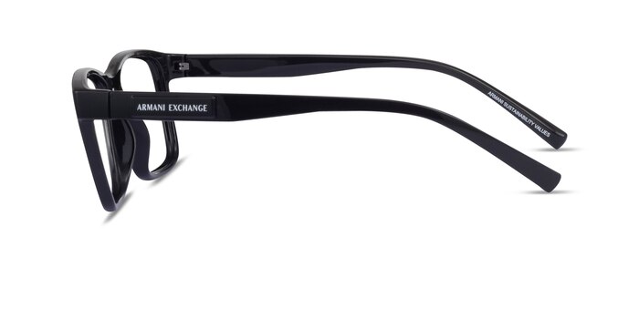 Armani Exchange AX3114 Shiny Black Éco-responsable Montures de lunettes de vue d'EyeBuyDirect