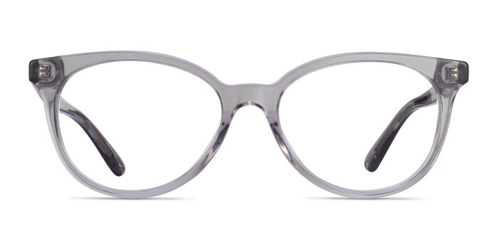 Coach HC6138U Transparent Gray Acétate Montures de lunettes de vue d'EyeBuyDirect