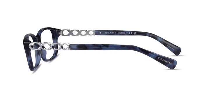 Coach HC6148 Blue Tortoise Acétate Montures de lunettes de vue d'EyeBuyDirect
