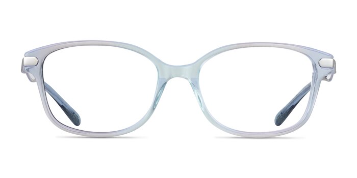 Coach HC6172 Gradient Transparent Blue Acetate Eyeglass Frames from EyeBuyDirect