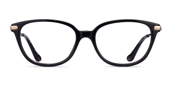 Coach HC6185 Black Acetate Eyeglass Frames from EyeBuyDirect