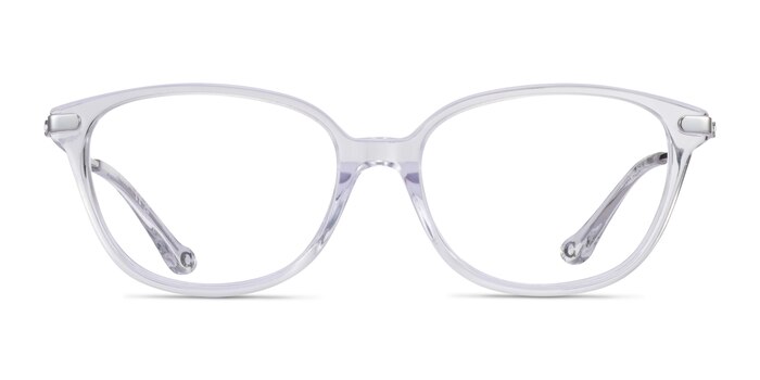 Coach HC6185 Crystal Clear Acetate Eyeglass Frames from EyeBuyDirect