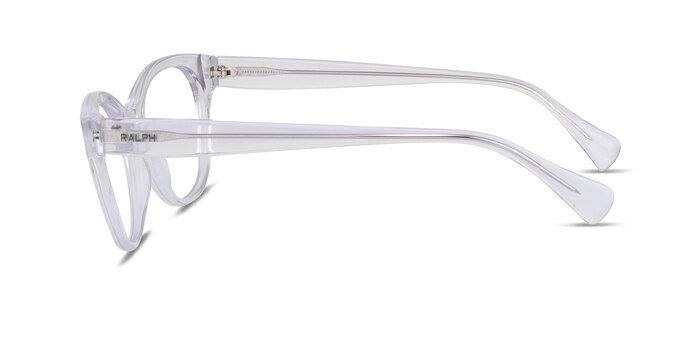 Ralph RA7141 Shiny Clear Acetate Eyeglass Frames from EyeBuyDirect