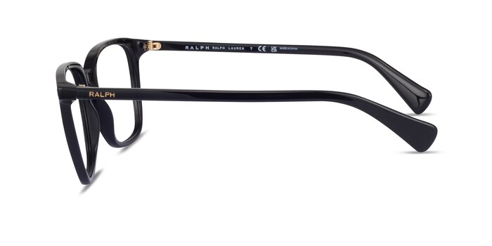 Ralph RA7147 Shiny Black Acetate Eyeglass Frames from EyeBuyDirect