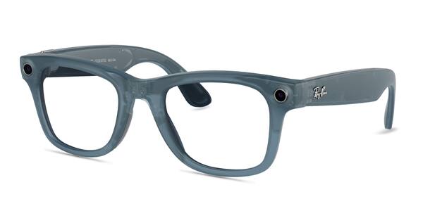 Matte Jeans Ray-Ban Meta Wayfarer -  Plastic Ai-glasses