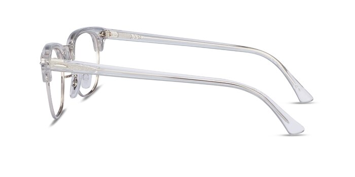 Ray-Ban RB5154 Clubmaster - Browline Clear Frame Eyeglasses | Eyebuydirect