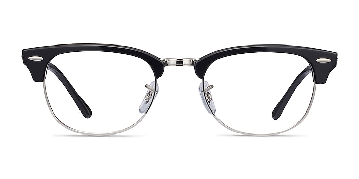 Ray-Ban RB5154 Clubmaster Black Acetate-metal Eyeglass Frames from EyeBuyDirect