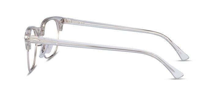 Ray-Ban RB5154 Clubmaster Transparent Acetate-metal Montures de lunettes de vue d'EyeBuyDirect