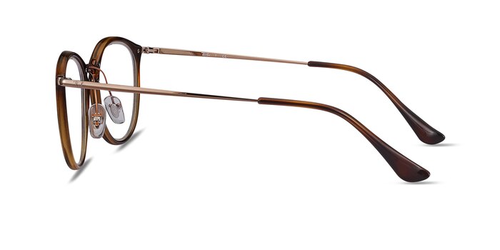 Ray-Ban RB7140 Tortoise Bronze Plastic-metal Montures de lunettes de vue d'EyeBuyDirect