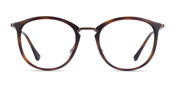 Ray-Ban RB7140 Tortoise Plastic-metal Eyeglass Frames from EyeBuyDirect
