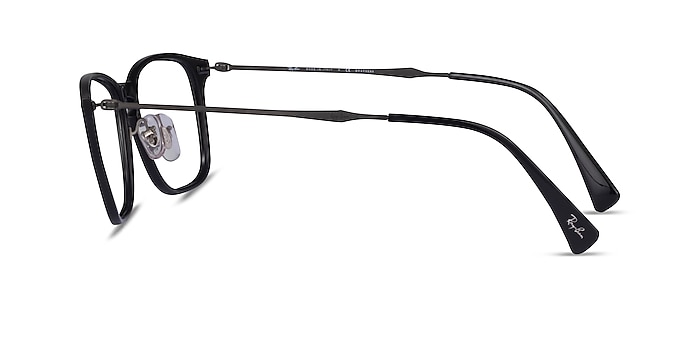 Ray-Ban RB8953 Black Metal Eyeglass Frames from EyeBuyDirect