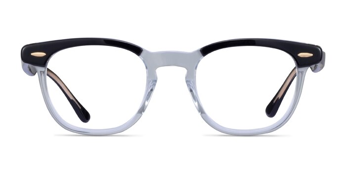 Ray-Ban RB5398 Hawkeye Black Clear Acétate Montures de lunettes de vue d'EyeBuyDirect