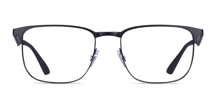 Ray-Ban RB6363 Matte Black Métal Montures de lunettes de vue d'EyeBuyDirect