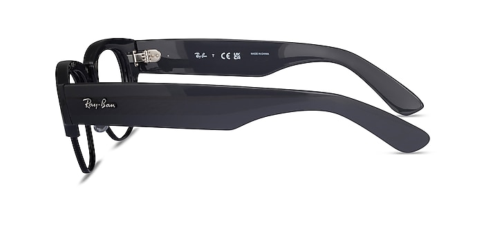 Ray-Ban RB0316V Gray Black Plastic Eyeglass Frames from EyeBuyDirect