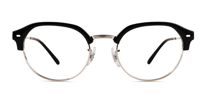 Ray-Ban RB7229 Black Metal Eyeglass Frames from EyeBuyDirect