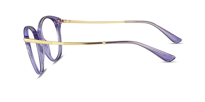 Vogue Eyewear VO5423 Transparent Purple Metal Eyeglass Frames from EyeBuyDirect