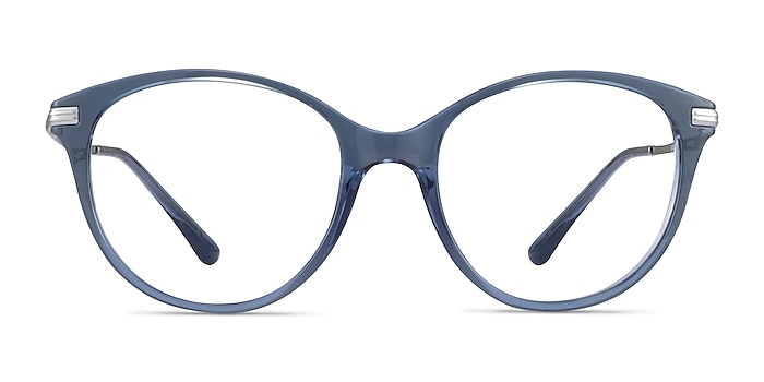 Vogue Eyewear VO5423 Clear Blue Metal Eyeglass Frames from EyeBuyDirect