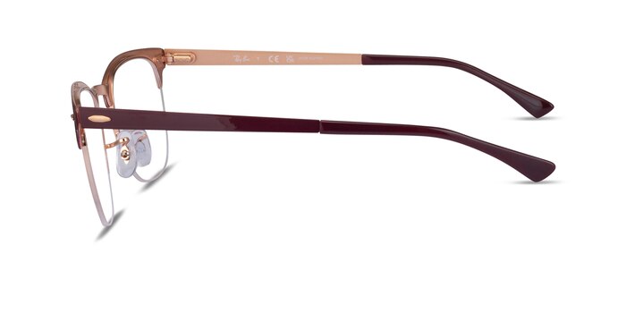 Ray-Ban RB3716VM Dark Purple  Métal Montures de lunettes de vue d'EyeBuyDirect