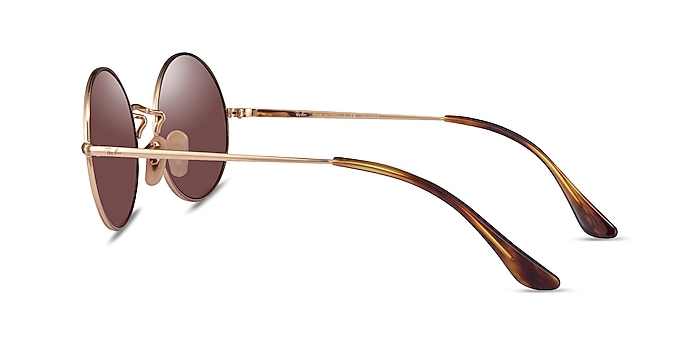 Ray-Ban RB1970 Gold Metal Sunglass Frames from EyeBuyDirect