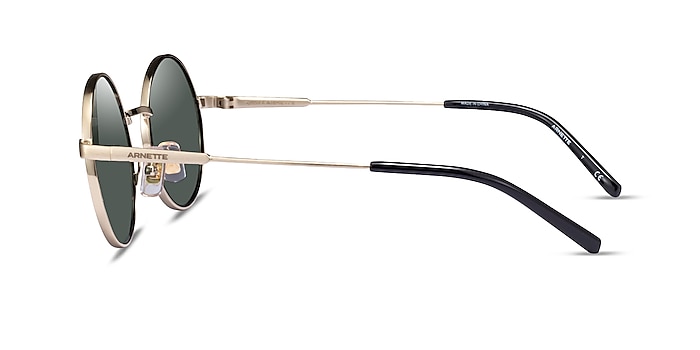 ARNETTE Drophead Brushed Light Gold Metal Sunglass Frames from EyeBuyDirect