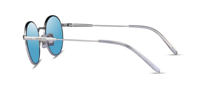 ARNETTE AN3084 The Professional Brushed Silver Metal Sunglass Frames from EyeBuyDirect