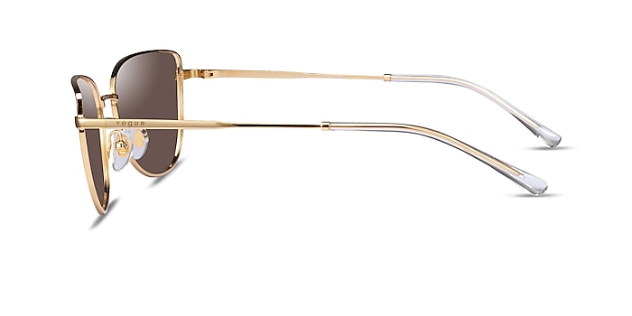 Vogue Eyewear VO4233S Gold Metal Sunglass Frames from EyeBuyDirect