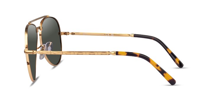 Ray-Ban RB3625 New Aviator Legend Gold Metal Sunglass Frames from EyeBuyDirect