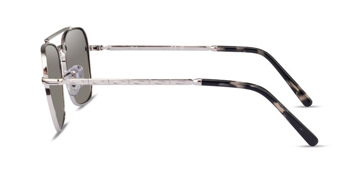 Ray-Ban RB3636 Silver Metal Sunglass Frames from EyeBuyDirect