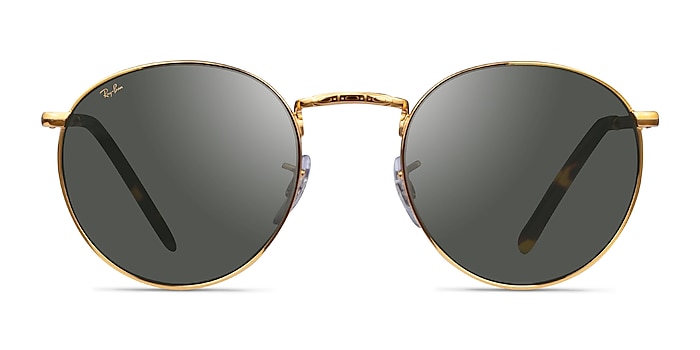 Ray-Ban RB3637 New Round Legend Gold Metal Sunglass Frames from EyeBuyDirect