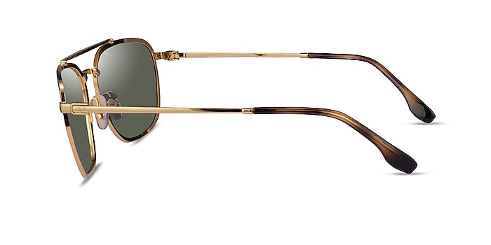 Ray-Ban RB3708 Gold Metal Sunglass Frames from EyeBuyDirect